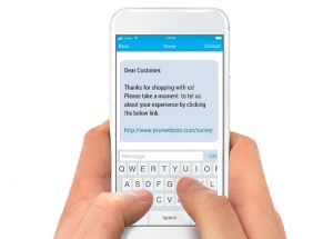 SMS feedback example